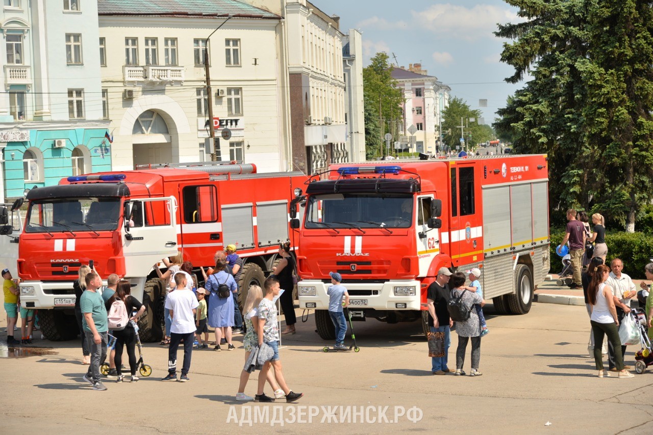 В Дзержинске состоится выставка пожарной техники ﻿ - Администрация города  Дзержинска